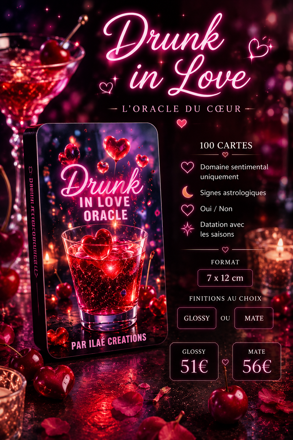 L’oracle dreams of love ou/et le drink of love oracle