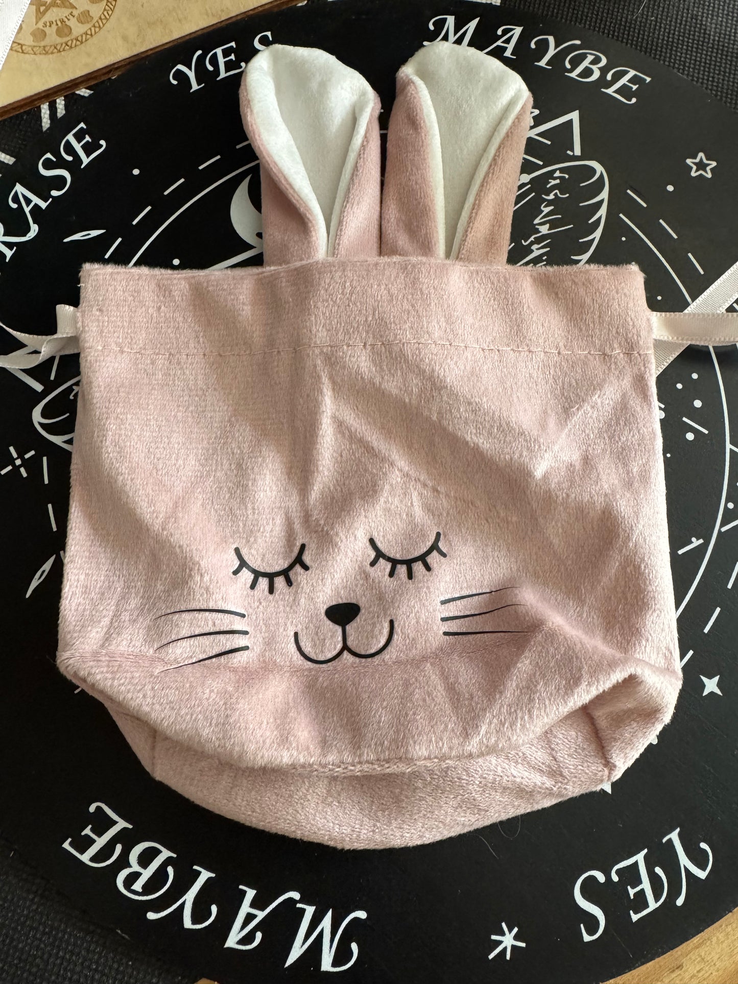 Pochon kawaï lapin couleur au choix