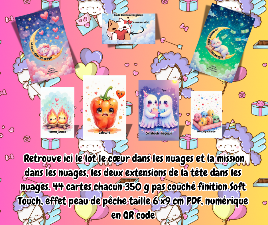 Lot de 2 oracle des nuages