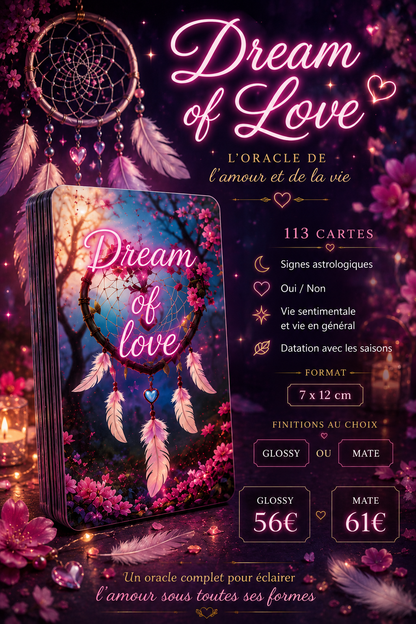 L’oracle dreams of love ou/et le drink of love oracle