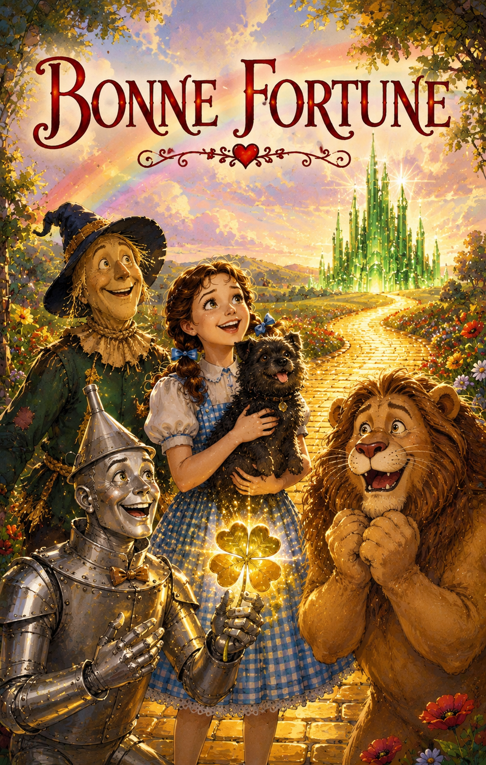 L’oracle le voyage de Dorothée et Toto