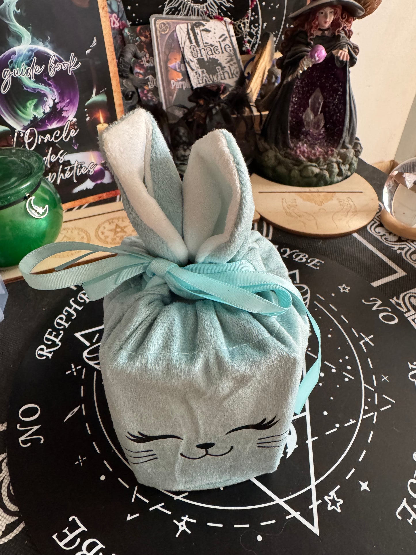 Pochon kawaï lapin couleur au choix