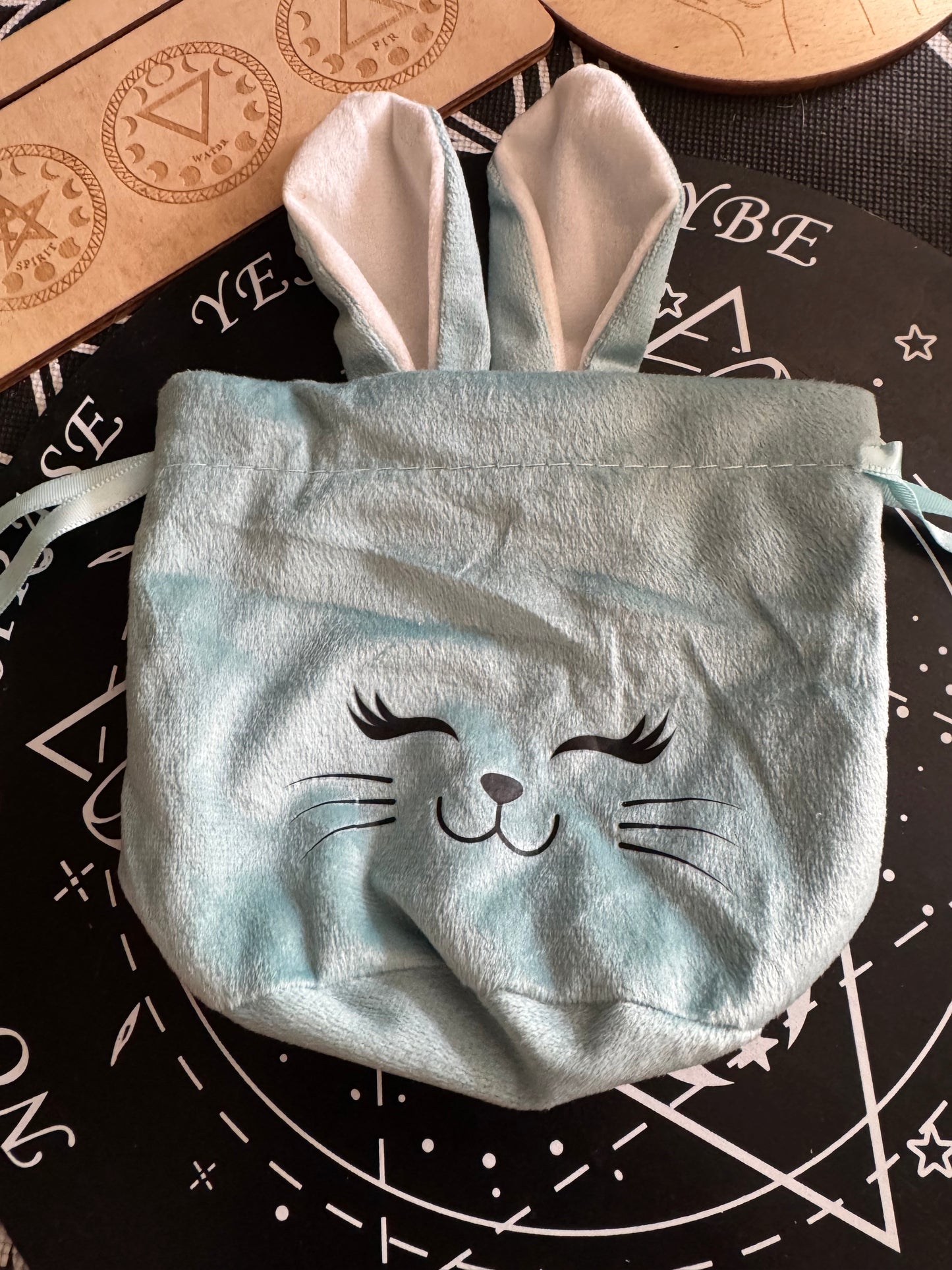 Pochon kawaï lapin couleur au choix