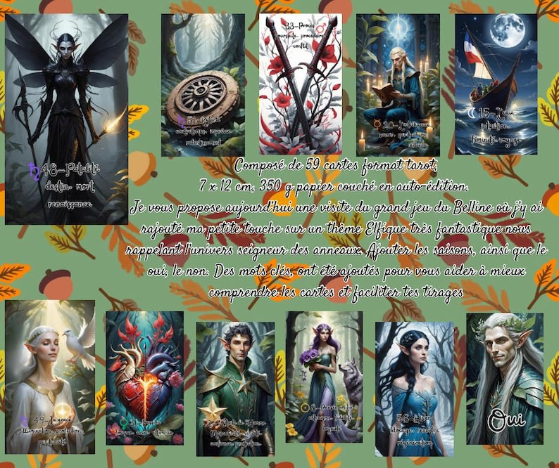 Precommande L’oracle belline elfique