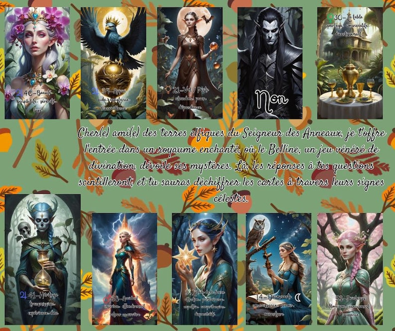 Precommande L’oracle belline elfique