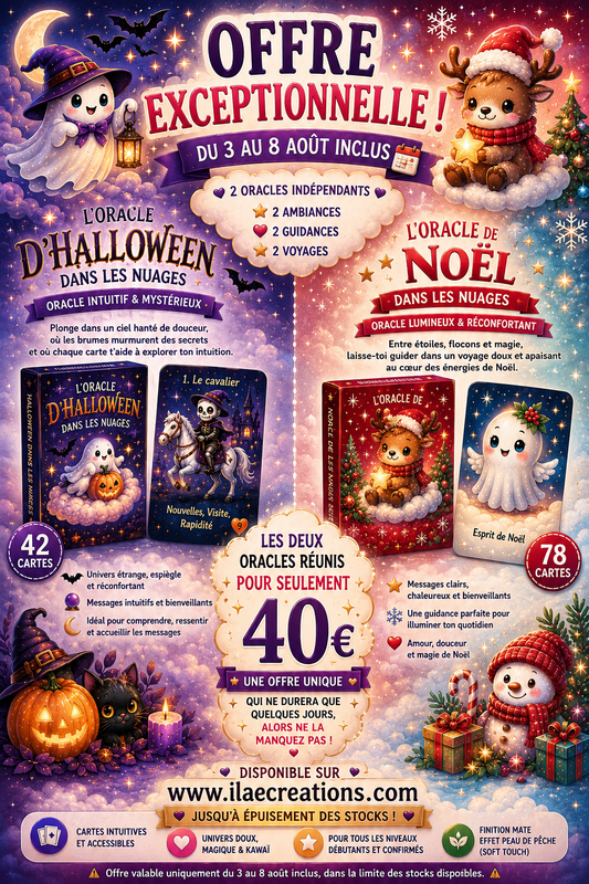 Lot de Halloween et Noël dans les nuages