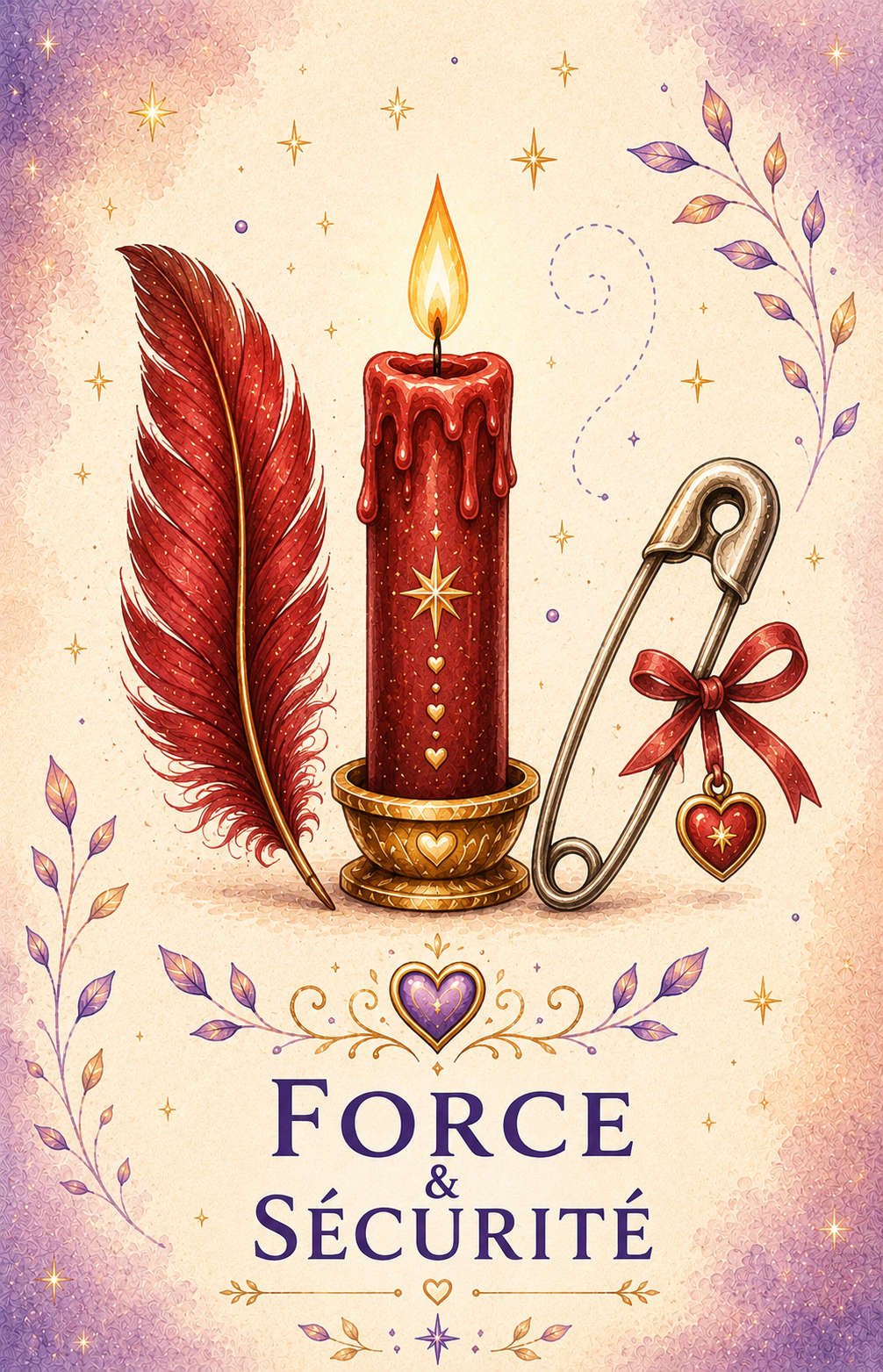 L’oracle des indices du destin format grand ou Pocket et glossy ou mate