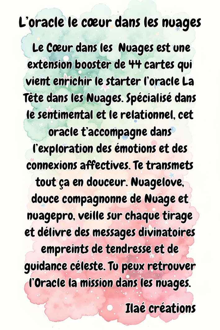 L’Oracle le cœur dans les nuages l’extension