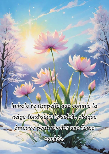 L’oracle les messages d’imbolc (édition limitée)