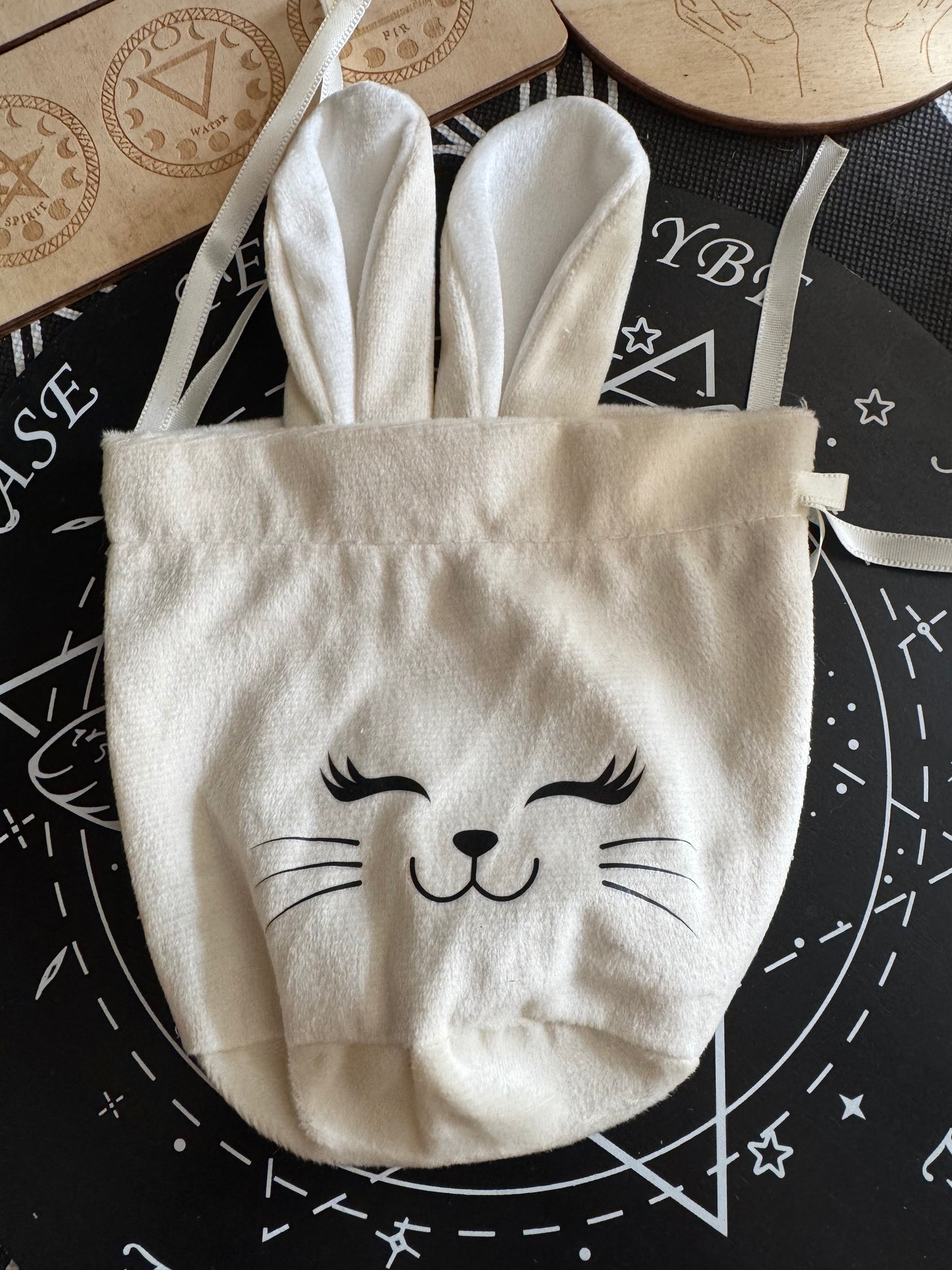 Pochon kawaï lapin couleur au choix